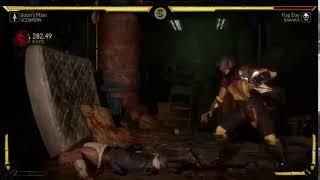 MK11 Scorpion Demon Slam Combo