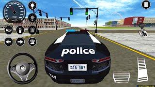 Direksiyonlu polis arabası oyunu 4K | Real Police Car Driving v2 #45 - Polis oyunu Android Gameplay