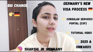 Germany's  Visa 2025: The Ultimate Step-by-Step Guide to the New Process . BIG CHANGE !!