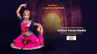 Geetika's Arangetram Highlights