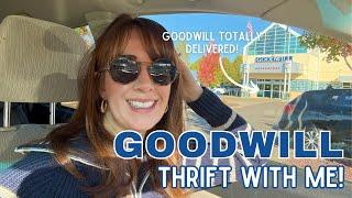 Goodwill Totally Delivered!! | Thrift with Me for Resale