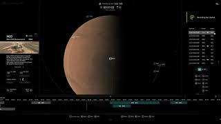 Mars Relay Network   M20   TGO  -  2021 02 22 - Before Overflight - 4k