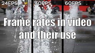 Difference in Frame rates 24fps vs 30fps vs 60fps  | AVI