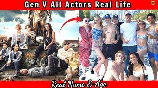 Cast of Gen V : real name & age ( THEN vs NOW ) 2023 #LondonThor