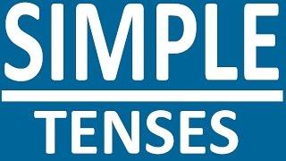 SIMPLE TENSES IN ENGLISH GRAMMAR WITH EXAMPLES. Learn English Tenses. English grammar lessons