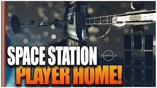 STARFIELD - FINALLY A Space Station Player Home - Slept On Mod - #starfield