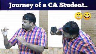 Journey of a CA Student || Act by CA Vijay Sarda || Romancing the Taxation