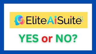 Elite AI Suite Review - First To Market AI Tech with 125+ AI & web tools