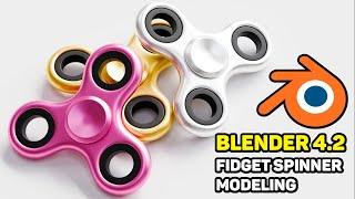 Blender  Beginners - Fidget Spinner Modeling Tutorial