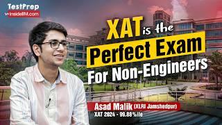 How a Non-Engineer Scored 99.88%ile in XAT 2024 ft. Asad Malik (XLRI Jamshedpur)