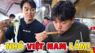 Lâu lắm mới ăn món Việt Nam... Ngon muốn khóc | Sẽ nhớ lắm khi về HQ!