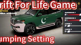 How To Drift For Life Game Jumping Setting || app is game jumping Setting Kasy Karni hy ||