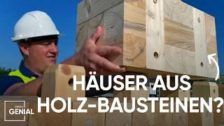 Revolutioniert dieser Holz-Baustein die Baubranche? | Einfach Genial