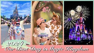 MAGIC KINGDOM, STEAKHOUSE 71, HAPPILY EVER AFTER  our best day! | Day 10 |  Walt Disney World Vlog