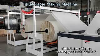 Nice Price Quality Toilet Paper Making Machine, Maxi Roll Making Machine