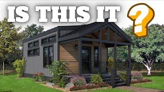 Is this the tiny house/park model YOU'VE BEEN LOOKING FOR?! Prefab House Tour