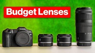 My Favorite Budget Lenses For The Canon R8 | Best Beginner RF Lenses