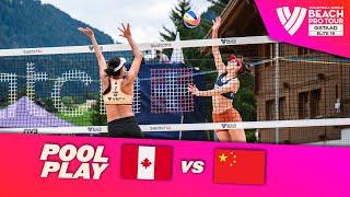 Melissa/Brandie vs. Xue/X. Y. Xia - Pool Play Highlights | Gstaad 2024 #BeachProTour