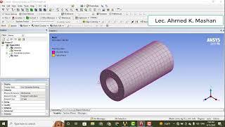 Draw accurately and achieve high precision for a regular and well-organized shape.by ANSYS PROGRAM