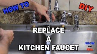 How To Replace a Kitchen Sink Faucet