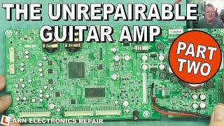 Dead Roland Boss Katana-100 Guitar Amplifier Part 2 : Impossible To Repair?