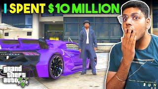 I Spent $10,000,000 On CARS, Houses, Business & More  | GTA 5 Grand RP #2 | Lazy Assassin [HINDI]