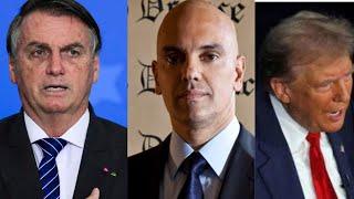 JAIR BOLSONARO FALA SOBRE PRISÃO DE ALEXANDRE DE MORAES POR DONALD TRUMP