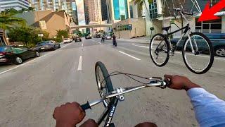 Wheelies In Miami On My NEW Throne Cycles The Goon Runner GONE RIGHT!