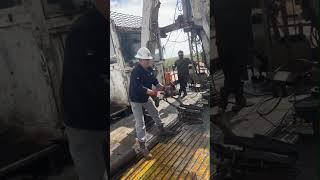 Luck or skill ⁉️️️ #oil #gas #drilling #rig #shorts