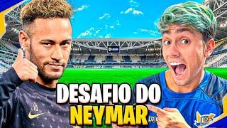 RECRIANDO OS DESAFIOS IMPOSSÍVEIS DO NEYMAR!