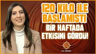 Bir Haftada Mucizeyi Yaşadı! Bu Yöntemle Kilo Blokajından Kurtuldu!  | Elif Erdenay