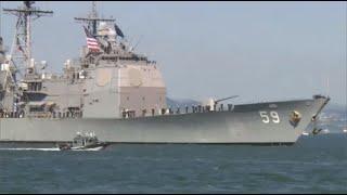 San Francisco Fleet Week Parade of Ships