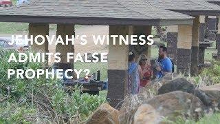 Jehovah's Witnesses Admit False Prophecy