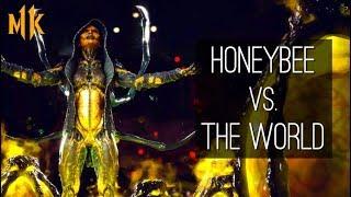 HONEYBEE USES ONLY D'VORAH IN MK11 RANKED! HoneyBee vs the World!