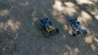 Team associated reflex 14b vs Losi mini 8ight