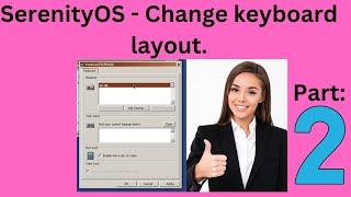 SerenityOS - Change keyboard layout.