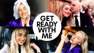 Get Ready for a Wedding with Me! || VLOG 8 || GRWMl, Thrifted Outfit, & Husbear