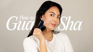 How-to use The Collective Gua Sha with Dominique Cojuangco! (Easy Follow Along) | The Collective