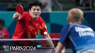 China roars past France with AUTHORITY to reach men's table tennis team final | Paris Olympics