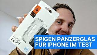 Spigen Glas.tR EZ Fit Panzerglas für iPhone 13/13 Pro/14 im Test: Unboxing, Installation und Review