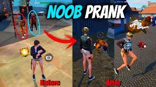 NOOB PRANK  GARENA FREE FIRE . [COSTA YT]