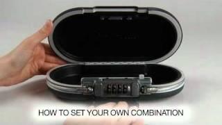 Operating the Master Lock 5900D Portable Personal Safe