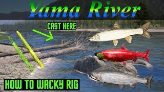 Russian Fishing 4 How To Use Wacky Rig (Yama River)