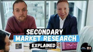 Secondary Market Research Explained | Internet Research, External Reports,  & Internal Sources.