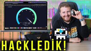 Turk Telekom Vermedi, Hackleyip 1300 Mbps Hız Aldım!