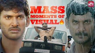 Mass Fight Scenes of Vishal | Sandakozhi | Poojai | Marudhu | Thimiru | Sun NXT