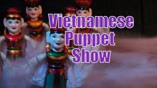 Vietnamese Water Puppet Show in Ho Chi Minh City (Saigon), Vietnam