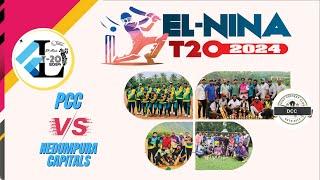  EL-NINA T20 2024 | PCC  Nedumpura Capitals | Live @ Athreya Cricket Academy 