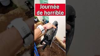 mauvaise journée pour electricien, chantier qui démarre mal #lesdisjonctes #electricien