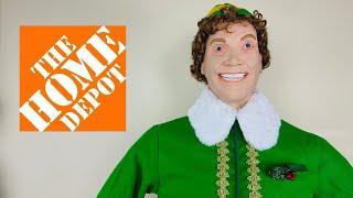 Buddy The Elf Animatronic 2024 Home Depot Unboxing & Demo